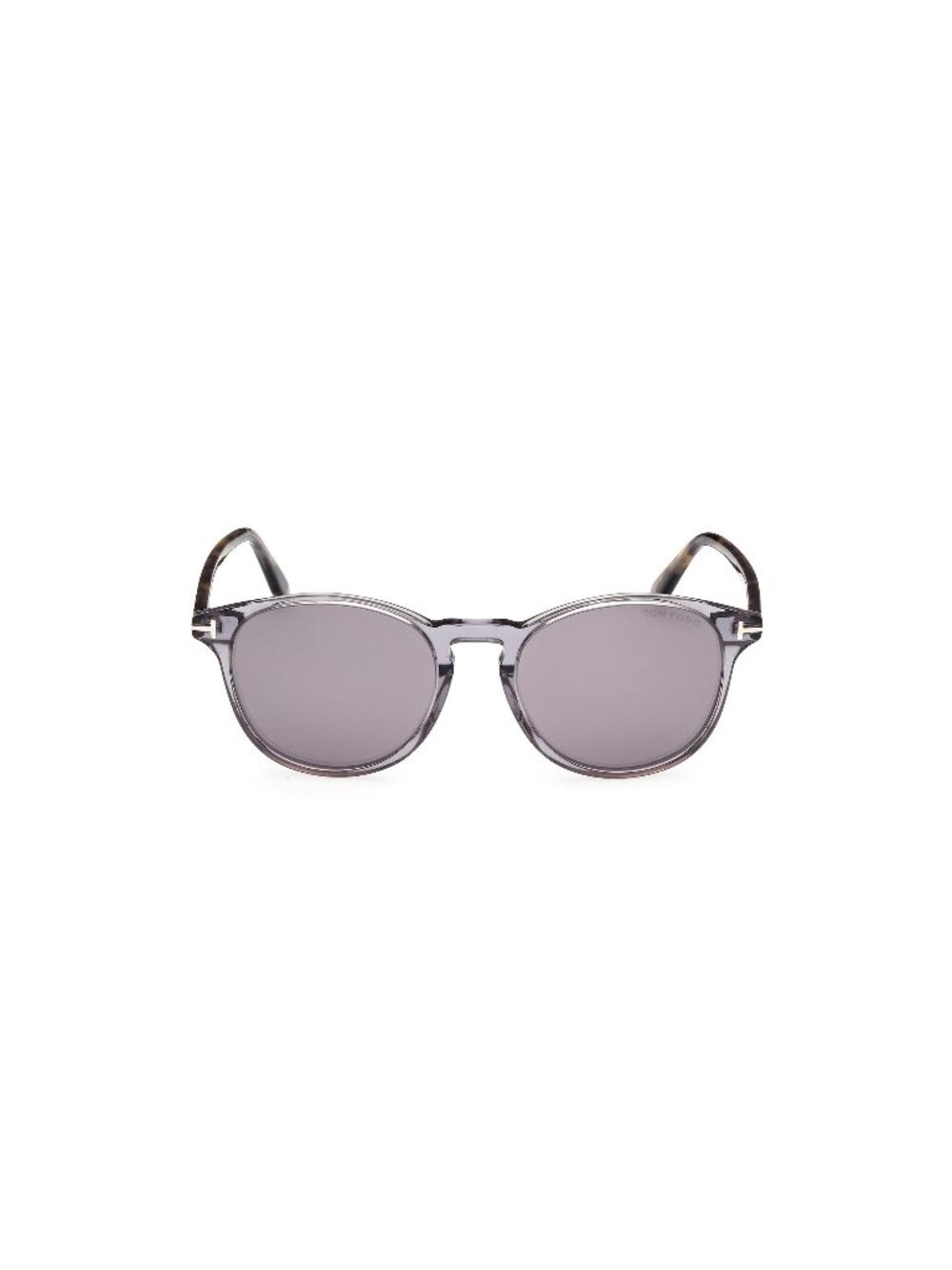 New Tom Ford Men's Sunglasses Grey Round Lens Injected Frame FT1097 20C 53
